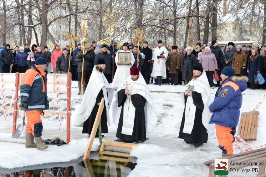 Для крещенских купаний в Уфе оборудуют купели