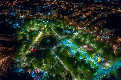 Парк Первомайский в Уфе
