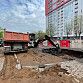 На одной из улиц Уфы поврежден трубопровод