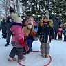 На площади перед Уфимской детской филармонии Советского района прошло мероприятие «Зимние забавы»